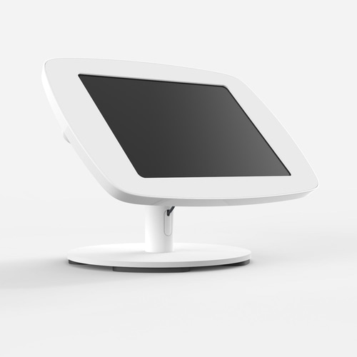 Bouncepad Original Twist-Mini + Counter Base | Apple iPad Pro 5th Gen 11-inch (2024) | White | Exposed Front Camera and Home Button
