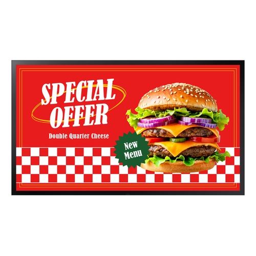 Samsung OH46DX Digital signage flat panel 116.8 cm (46) LCD Wi-Fi 3500 cd/m Full HD Black Tizen 24/7