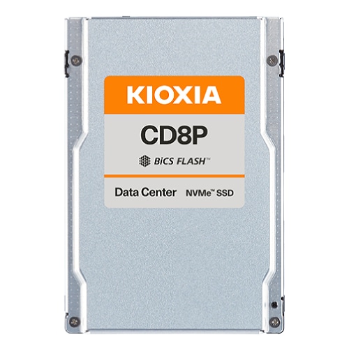 Kioxia SSD KCD8DPUG7T68 7.68T 2.5 PCIe5 CD8P-R SDF7243GEB 1 DWPD SED Bare 7.68 TB 2.5 PCI Express 5.0 NVMe BiCS FLASH TLC