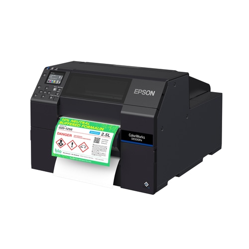 Epson ColorWorks D6500Pe label printer Thermal transfer Colour 1200 x 1200 DPI 85 mm/sec Wired Ethernet LAN