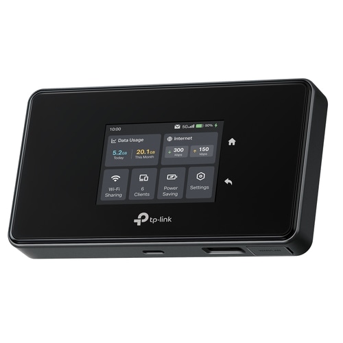 TP-Link M8550(EU) wireless router Dual-band (2.4GHz + 5GHz or 2.4GHz + 6GHz) Black