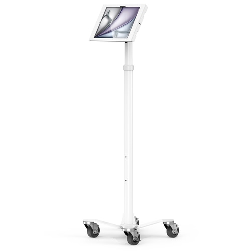 Compulocks iPad Air M2 13 (2024), Apex Enclosure Rolling Cart - Rise Freedom White