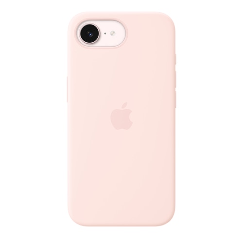 Apple iPhone 17e Silicone Case with MagSafe  Soft Pink