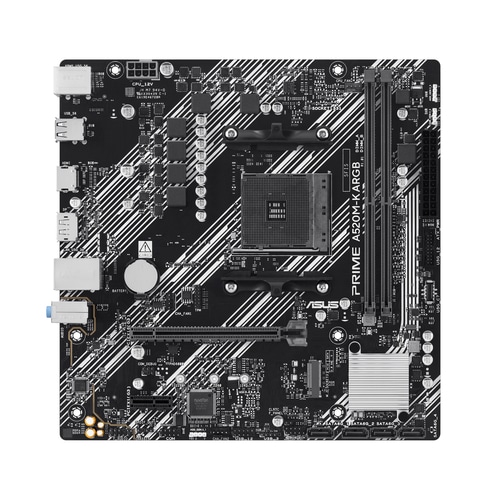 ASUS PRIME A520M-K ARGB AMD A520 Socket AM4 micro ATX