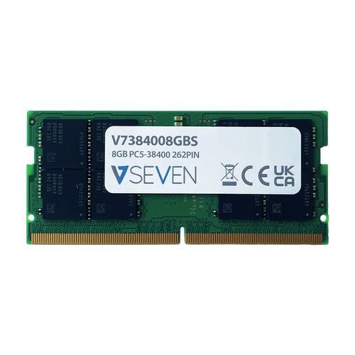 V7 V7384008GBS memory module 8 GB 1 x 8 GB DDR5 4800 MHz