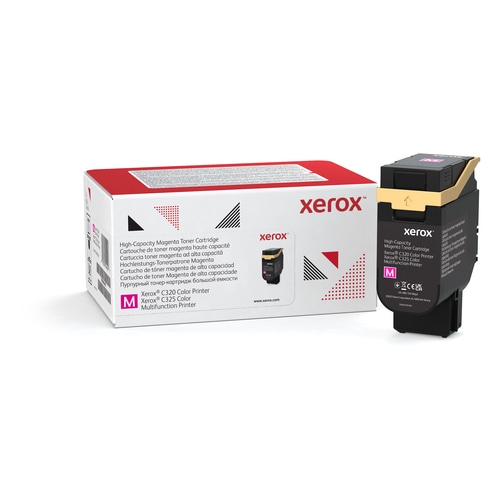 Xerox Genuine  C320 Color Printer?/?C325 Color Multifunction Printer Magenta High capacity Toner Cartridge (5500 Pages) - 006R04829