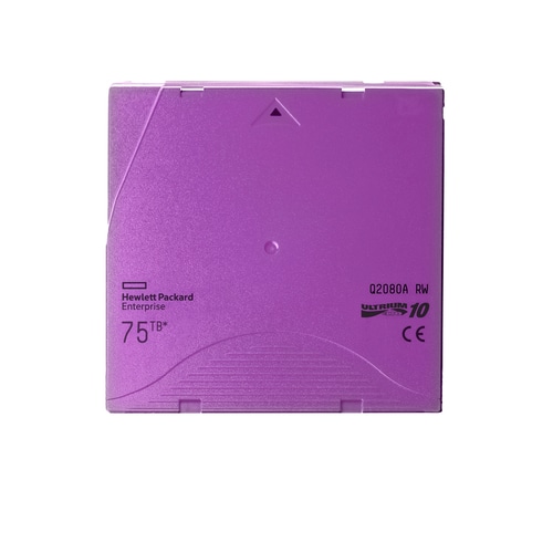 HPE Storage LTO-10 Ultrium 75TB RW 20 Data Cartridges Library Pack without Cases