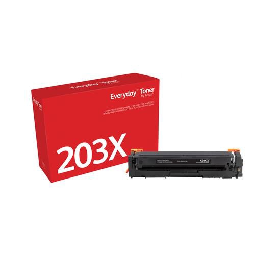 Everyday Black Toner compatible with HP CF540X/CRG-054HBK