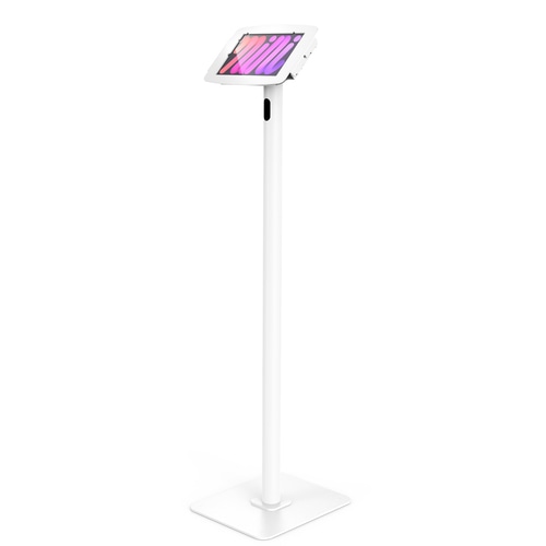 Compulocks iPad mini 6th-7th Gen 8.3, Space Enclosure Swift Floor Stand - White