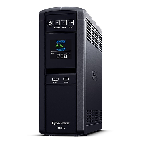 CyberPower CP1350EPFCLCD-UK uninterruptible power supply (UPS) Line-Interactive 1.35 kVA 810 W 6 AC outlet(s)