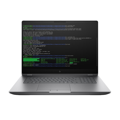 HP ZBook Fury G1i 18 inch Mobile Workstation PC Wolf Pro Security Edition - Data Science Intel Core Ultra 9 285HX 45.7 cm (18) WQXGA 128 GB DDR5-SDRAM Wi-Fi 7 (802.11be) Windows 11 Pro AI Workstation, AI PC