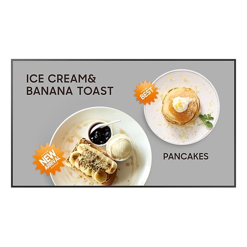 Samsung LH32QMCEBGCXEN Signage Display Digital signage flat panel 81.3 cm (32) LCD Wi-Fi 400 cd/m Black Tizen 7.0