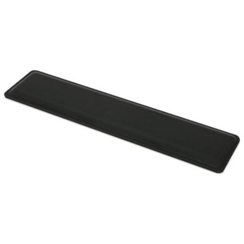 Manhattan Ergonomic Wrist Rest Keyboard Pad, Black, 445  100mm, Soft Memory Foam, Non Slip Rubber Base, Black, Lifetime Warranty, Retail Box