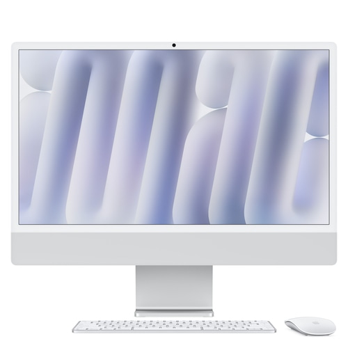 Apple iMac Apple M M4 59.7 cm (23.5) 4480 x 2520 pixels All-in-One PC 16 GB 256 GB SSD macOS Sequoia Wi-Fi 6E (802.11ax) Silver