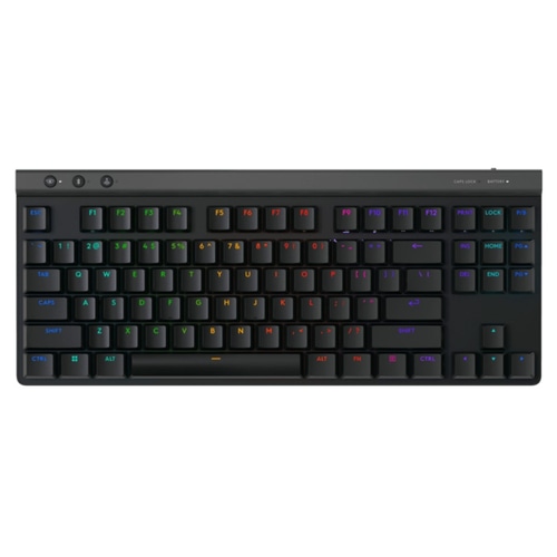 Logitech G G515 Lightspeed TKL keyboard Gaming RF Wireless + Bluetooth QWERTY Portuguese Black