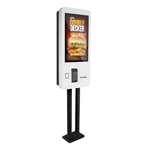 Allsee Technologies SO22B Signage Display Kiosk design 55.9 cm (22) Wi-Fi 250 cd/m Full HD White Touchscreen Built-in processor