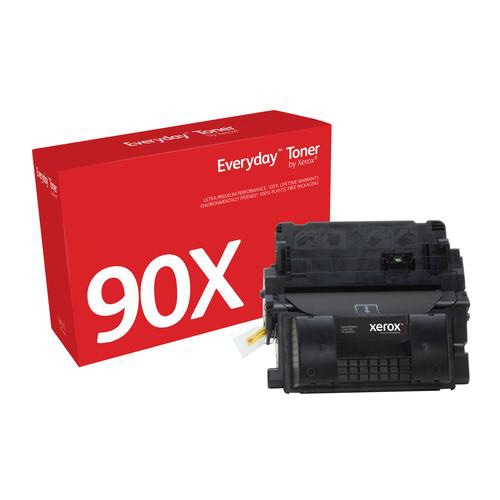 Everyday Black Toner compatible with HP CE390X