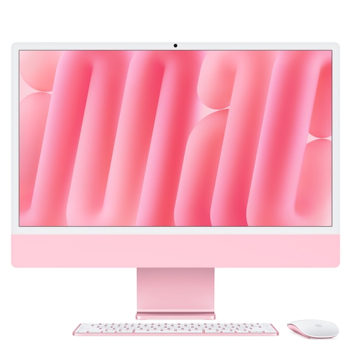 Apple iMac Apple M M4 59.7 cm (23.5) 4480 x 2520 pixels All-in-One PC 16 GB 256 GB SSD macOS Sequoia Wi-Fi 6E (802.11ax) Pink