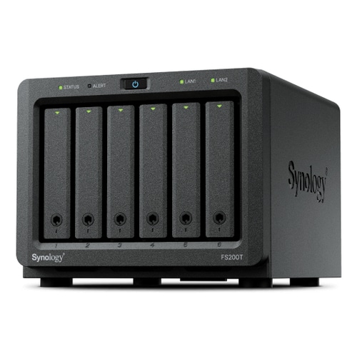 Synology FS200T NAS/storage server Desktop Intel Celeron J4125 4 GB DDR4 Black
