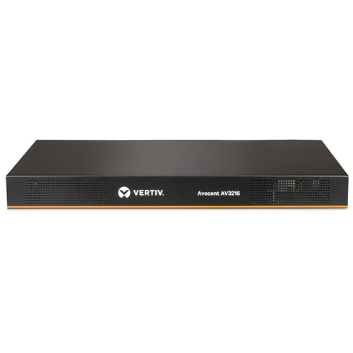 Vertiv Avocent AV 3216 KVM switch Rack mounting Black