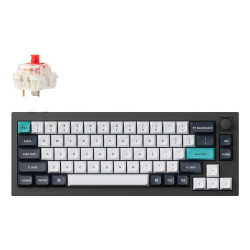 Keychron Q2 Max keyboard Home/Office USB + RF Wireless + Bluetooth QWERTY UK English Black