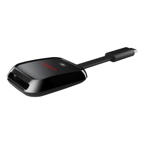 SanDisk QuickFlow card reader USB 3.2 Gen 1 (3.1 Gen 1) Type-C Black
