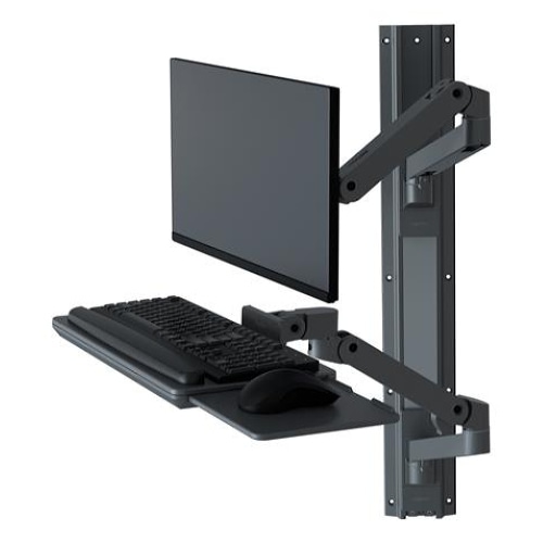 Ergotron LX Series 45-696-293 monitor mount / stand 86.4 cm (34) Wall Dark Grey