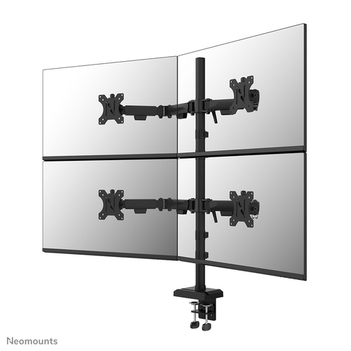 Neomounts DS60-600BL2-2 Quadruple monitor arm 10-32