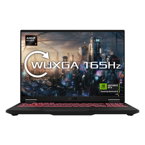 ASUS TUF Gaming A16 FA608UH-RV027W AMD Ryzen 7 260 Laptop 40.6 cm (16) Full HD+ 16 GB DDR5-SDRAM 1 TB SSD NVIDIA GeForce RTX 5050 Wi-Fi 6E (802.11ax) Windows 11 Home Grey