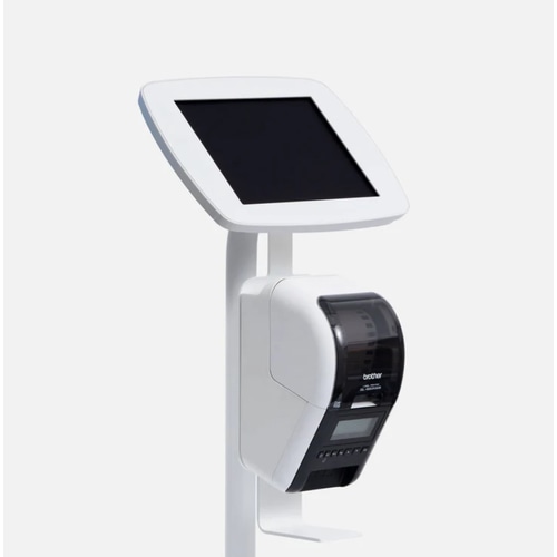 Bouncepad Floorstanding with Brother Printer mount tablet security enclosure 24.6 cm (9.7) White