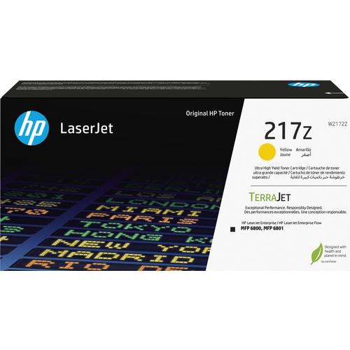 HP 217Z Ultra High Yield Yellow Original LaserJet Toner Cartridge