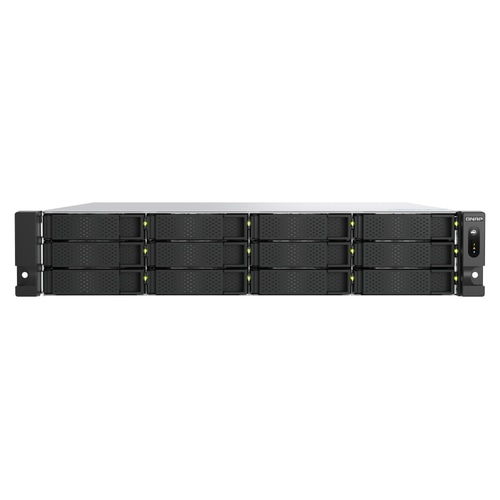 QNAP TS-H1277AXU-RP NAS Rack (2U) Ethernet LAN Black E-2136