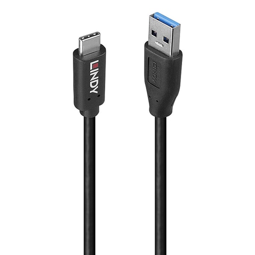 Lindy 36972 USB cable USB 3.2 Gen 2 (3.1 Gen 2) 1.5 m USB A USB C Black