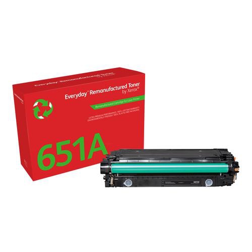 Everyday Black Toner compatible with HP CE340A/CE270A/CE740A