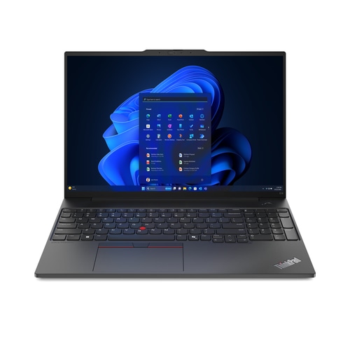 Lenovo ThinkPad E16 Gen 2 (Intel) Intel Core Ultra 7 155H Laptop 40.6 cm (16) WUXGA 16 GB DDR5-SDRAM 512 GB SSD Wi-Fi 6E (802.11ax) Windows 11 Pro Black