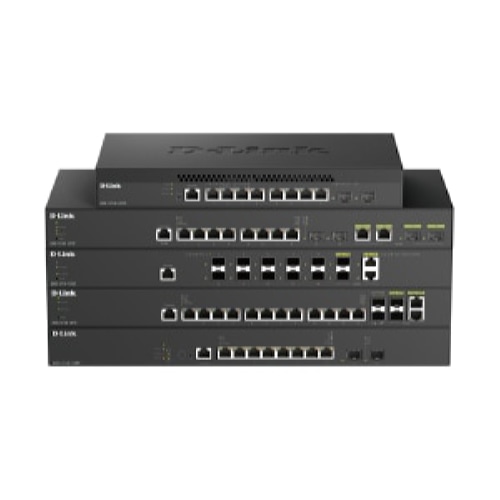 D-Link DXS-1210-10MP/B network switch Managed L2+ 5G Ethernet (100/1000/5000) Black