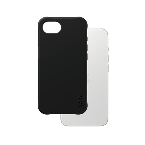 PanzerGlass CARE by  Fashionable Case Samba Black w. Qi Compatible iPhone 16e