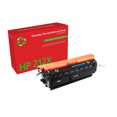 Everyday  Cyan Toner by Xerox compatible with HP 212X (W2121X), High capacity