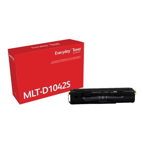 Everyday Black Toner compatible with Samsung MLT-D1042S, Standard Yield