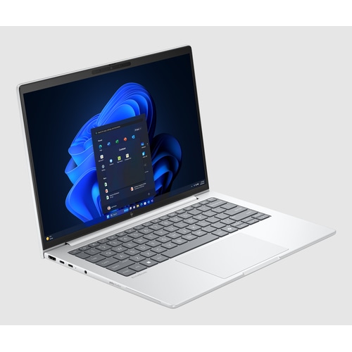 HP EliteBook 8 G1i 14 inch Notebook AI PC Intel Core Ultra 7 255U Laptop 35.6 cm (14) WUXGA 16 GB DDR5-SDRAM 512 GB SSD Wi-Fi 7 (802.11be) Windows 11 Pro Silver
