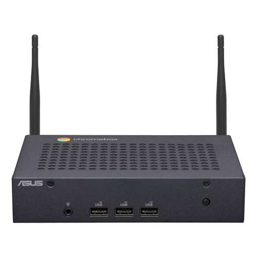 ASUS Chromebox CF40-BC012UN Intel Celeron N N4500 8 GB LPDDR4x-SDRAM 64 GB eMMC ChromeOS Mini PC Black
