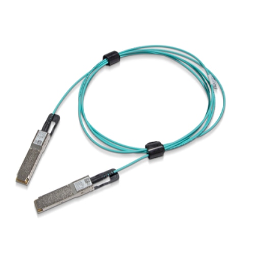 Nvidia MFS1S00-H050V fibre optic cable 50 m QSFP56 Blue