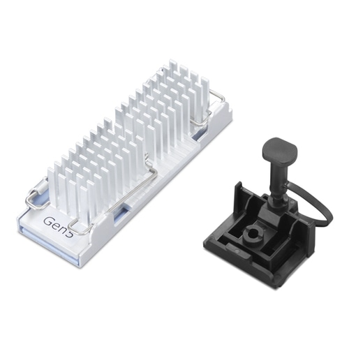 Lenovo 4XH1U02647 computer cooling system M.2 NVMe SSD Heatsink/Radiator Stainless steel