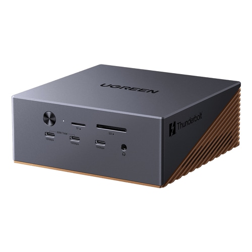Ugreen Revodok Maxidok 17-in-1 Thunderbolt 5 120000 Mbit/s Brown, Grey