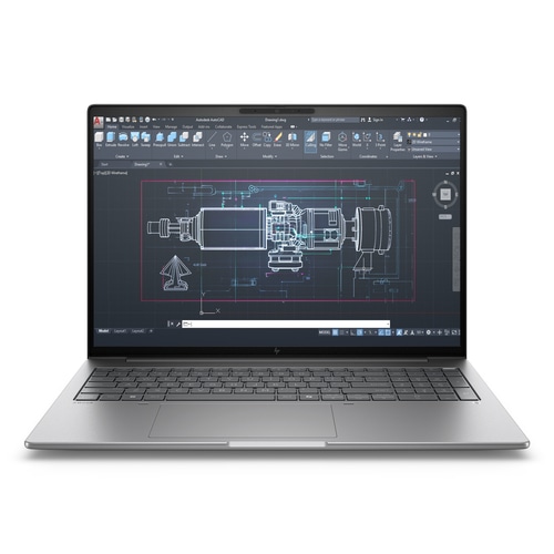 HP ZBook 8 G1i Intel Core Ultra 7 255H Mobile workstation 40.6 cm (16) WUXGA 32 GB DDR5-SDRAM 1 TB SSD NVIDIA RTX 500 Ada Wi-Fi 7 (802.11be) Windows 11 Pro AI PC Silver