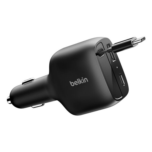 Belkin BoostCharge Universal Black Cigar lighter Fast charging Indoor