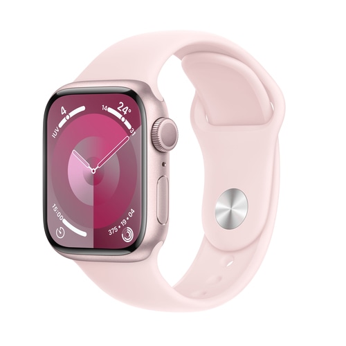 Apple Watch Series 9 (Demo) 41 mm Digital 352 x 430 pixels Touchscreen Pink Wi-Fi GPS (satellite)