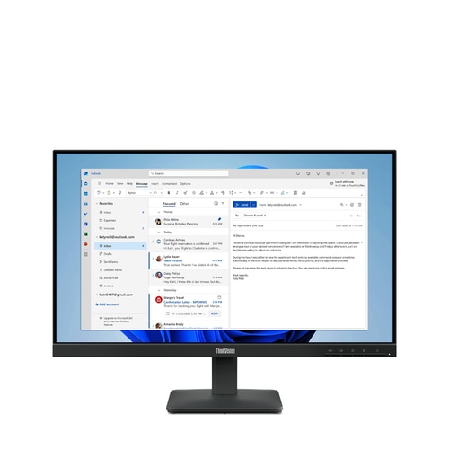 Lenovo ThinkVision S24-4e computer monitor 60.5 cm (23.8) 1920 x 1080 pixels Full HD LED Black