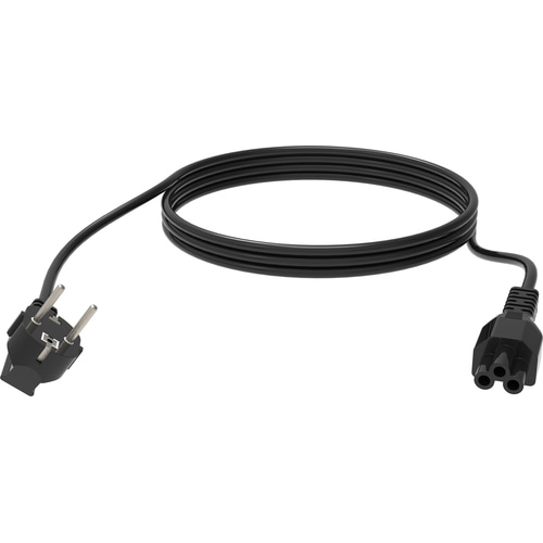 Vision TC 3MEUCVLF/BL power cable Black 3 m CEE7/7 IEC C5