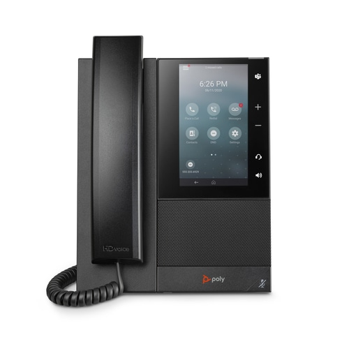 POLY CCX 505 IP phone Black 24 lines LCD Wi-Fi
